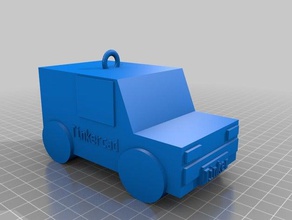 suv chaveiro 3d impressão 3d print model - Mito3D