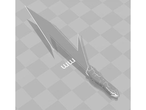cinderella props anime froese knife toriko unforeseen 3d print model - Mito3D