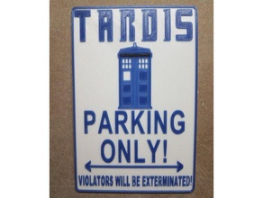 tardis parking other doctorwho 3d print model - Mito3D
