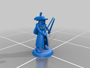 bard duelist toys games 3d print model - Mito3D