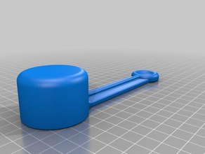 one cup scoop kitchen dining 3d print model - Mito3D
