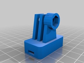 gopro quick release tripod mount camera 3d print model - Mito3D