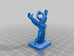 heroquest chaos mage games 28mm boardgame boardgames dnd mini miniature frostgrave hero quest lich miniatures monster mordheim necromancer rpg tabletop wargaming warhammer 3d print model - Mito3D
