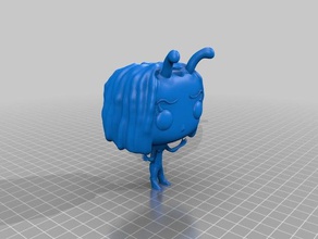 louva-a-deus bobblehead sósia esculturas funko pop kingmura mcu 3d print model - Mito3D
