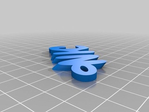 nkc keychains customized 3d print model - Mito3D
