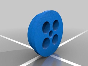 hatchbox filament spool-hub 3d Drucker Zubehör 3d print model - Mito3D