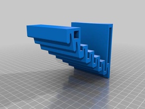 credit card stand organization 3d print model - Mito3D