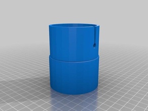 mangueira de vácuo adaptador para serra 3d impressão 3d print model - Mito3D