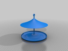 birdfeeder kaplar comedero pajaros 3d print model - Mito3D