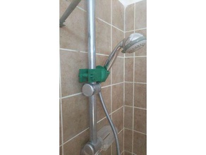 shower holder v2 diy bathroom grohe handle pole 3d print model - Mito3D