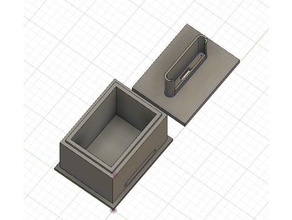 caricabatterie scatola elettronica 3d print model - Mito3D
