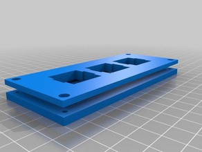 k-40 anexo 3 clavija de montaje chasis 3d impresión 3d print model - Mito3D