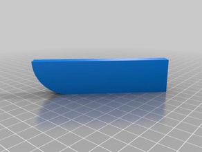 meine angepasste parametrische Küche Messerscheide fiskars razor-edged-Schere Essen 3d print model - Mito3D