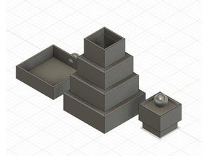 ciao bella scatola contenitori 3d print model - Mito3D
