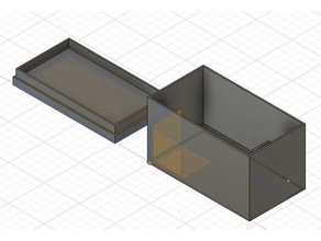 chapstick caixa organização 3d print model - Mito3D