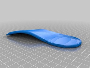 mon personnalisés semelles orthopédiques du pied droit d'autres 3d print model - Mito3D