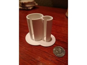 cônico de centrífuga tubos 3d impressão laboratório rack suporte 3d print model - Mito3D