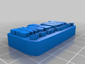 zona teen i segni loghi personalizzato 3d print model - Mito3D