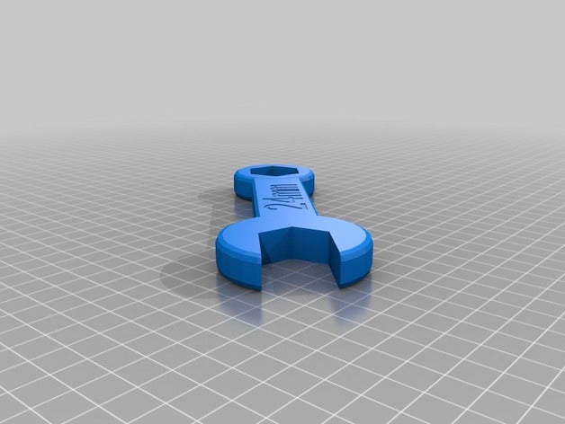 24 mm daha kısa anahtarı diy özelleştirilmiş 3D print model - Mito3D