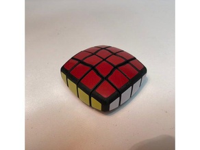 disquette 1x4x4 puzzles Puzzle en 3d rubiks cube twisty puzzle 3d print model - Mito3D