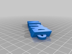 dylan fob organización personalizado 3d print model - Mito3D