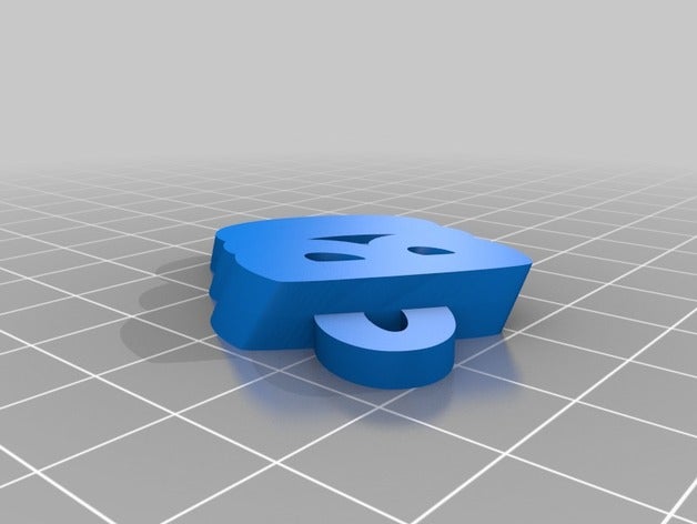 boofob chaveiros personalizado 3D print model - Mito3D