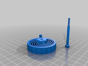 smars monster wheel module modified slave screw version robotics 3d print model - Mito3D