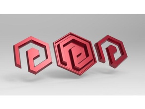 anycubic foton onaylayıcı logo paralar rozetler 3d print model - Mito3D