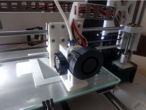 principal con soporte cadena 3d de la impresora accesorios Impresora anet a8 bowden monte cable 3d print model - Mito3D