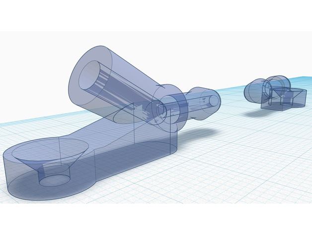 pneumatic artificial muscle project 3d printing air pneumatic-fitting soft robotics 3D print model - Mito3D