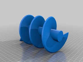 helezon spiral engineering 3d print model - Mito3D