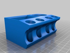 pizarra carrito de la goma borrar lápices limpiador botella organización 3d print model - Mito3D