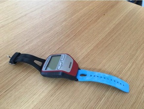 garmin forerunner 305 strap sport outdoors watch 3d print model - Mito3D