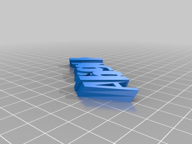 özelleştirilmiş iamburnystext adım keyfob Anahtarlık organizasyon 3D print model - Mito3D