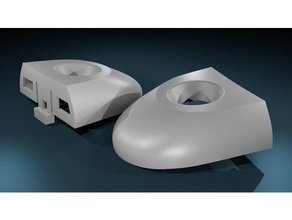 nissan juke anahtar deliği kapağı 3d yazıcılar 3d print model - Mito3D