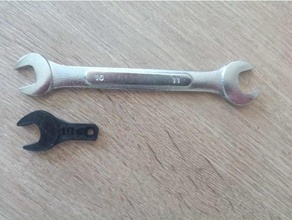 keychain mini wrench gadgets 3d print model - Mito3D