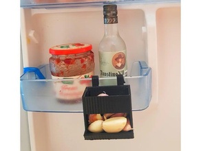 refrigerator drawer kitchen dining food fridge holder refigerator 3d print model - Mito3D