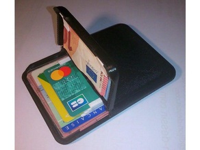 credit card identity wallet organization 3d print model - Mito3D