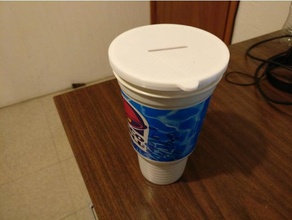 suave beber de la copa hucha contenedores 3d print model - Mito3D