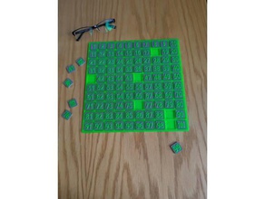 montessori hundred board math 3d print model - Mito3D