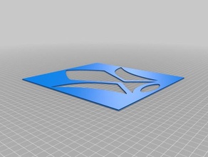 gundam ibo ferro fiore sencil 2d arte 3d print model - Mito3D