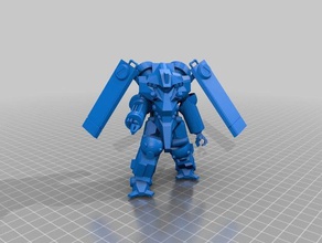 madox-01 mecha figura 19 scala modello robot 3d print model - Mito3D