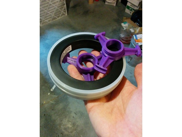 flexible filament-Probe spool adapter-remix 3d Drucker Zubehör 3D print model - Mito3D