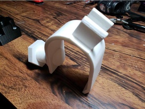 mod cpap, bipap collier de serrage sleighbed d'autres cpap tuyau dispositifs médicaux 3d print model - Mito3D