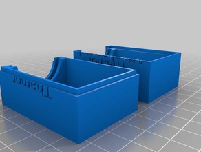 meine angepasste d&d-figurine box thamor 20 Skulpturen 3d print model - Mito3D