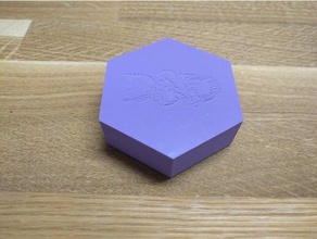 d&d dice case box 1mm thicker walls hobby dnd 3d print model - Mito3D