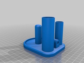 kompakte Lötstation - Elektronik Löt Halter 3d print model - Mito3D