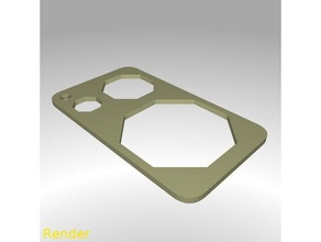octagon-Form-Zeichnung-Schablone Kunst tools Farbe Skizze 3d print model - Mito3D