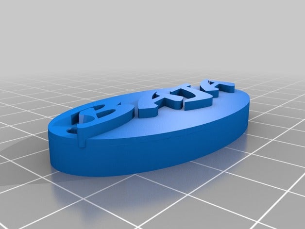 subaru baja keychain 3d printing 3D print model - Mito3D