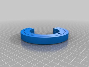 parametric slew bearing 16014 parts customized 3d print model - Mito3D